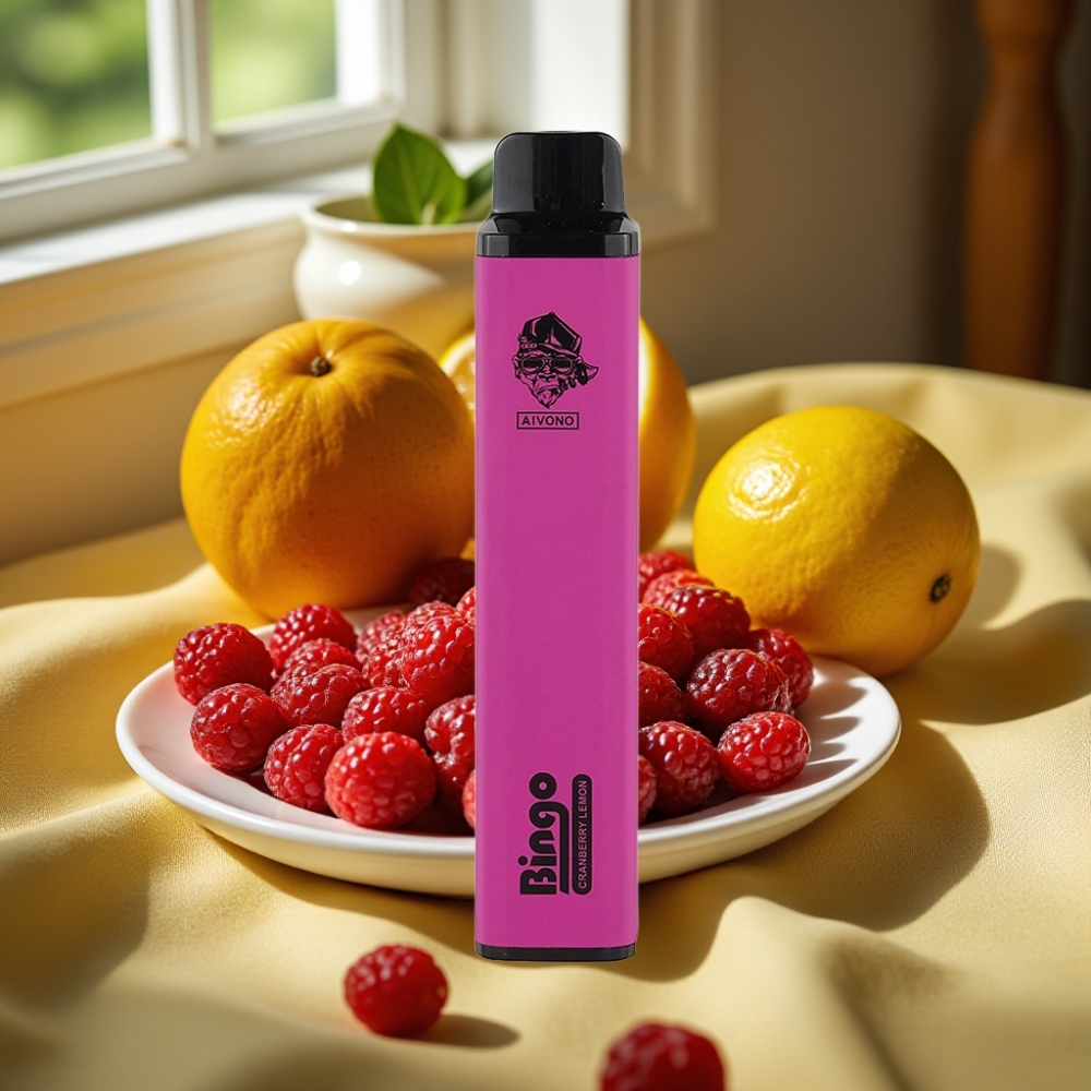 Aivono Aim Bingo 4000 Puffs 10mL Cranberry Лимон