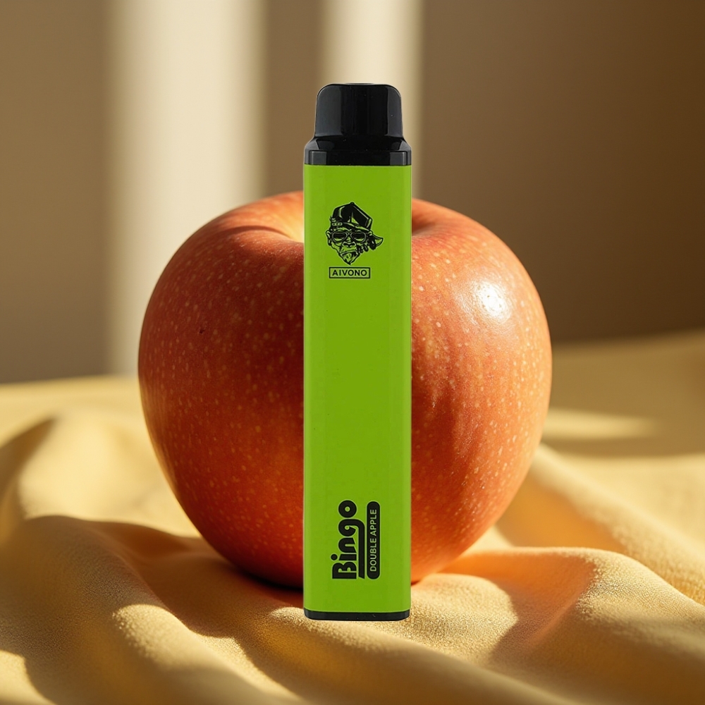 Aivono Aim Bingo 4000 Puffs Двойна Ябълка Rechargeable 1000mAh