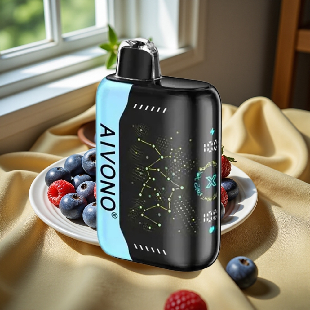 Aivono Aim Boom 25000 Puffs 28ml Blue Razz Ice