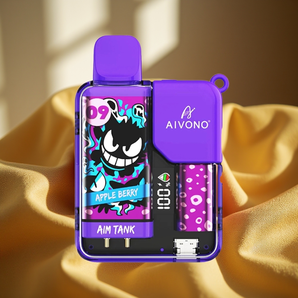 Aivono AIM-TANK 9500 Puffs 18ml Ябълко Боровинка LCD
