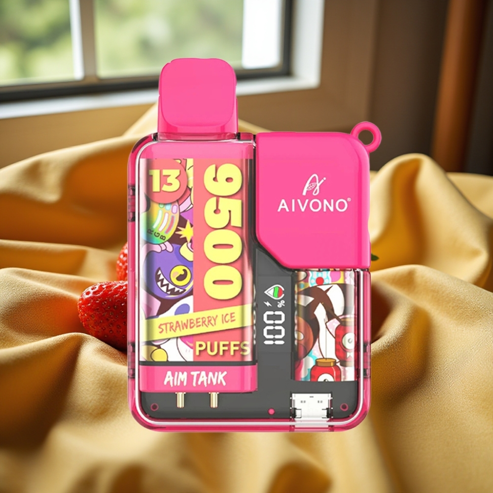 Aivono AIM-TANK 9500 Puffs 18ml LCD Ягода Лед