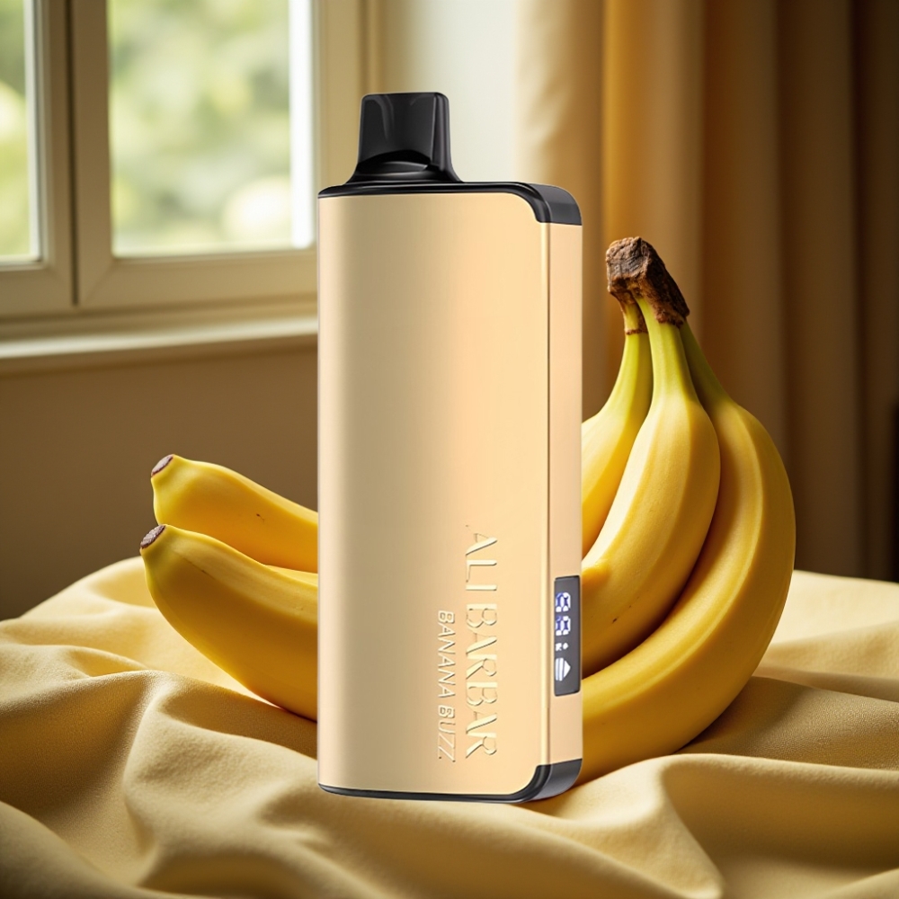 Alibarbar Ingot 9000 Puffs Бананово възвишение 22ml 2350mAh