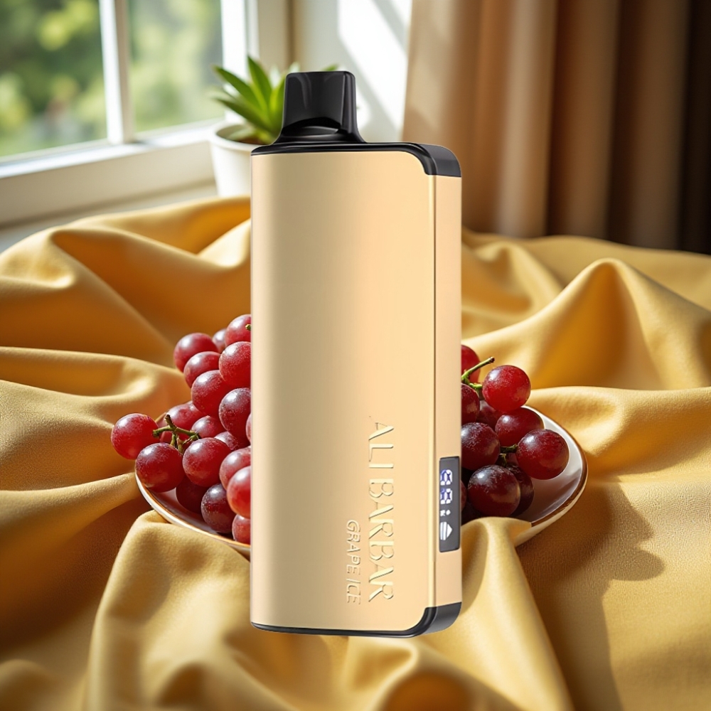 Alibarbar Ingot 9000 Puffs 22ml Grape Ice