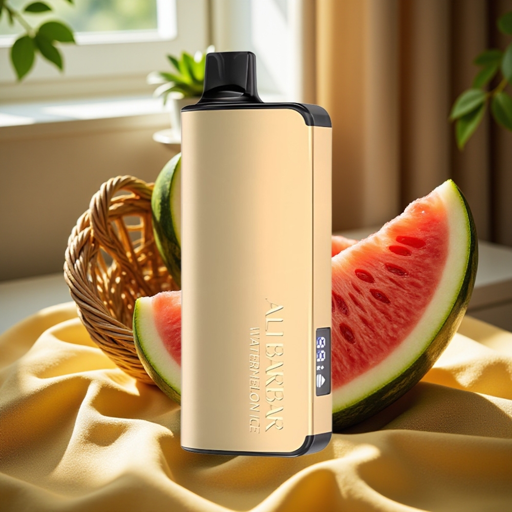 Alibarbar Ingot 9000 Puffs 22ml LED Водена Диня