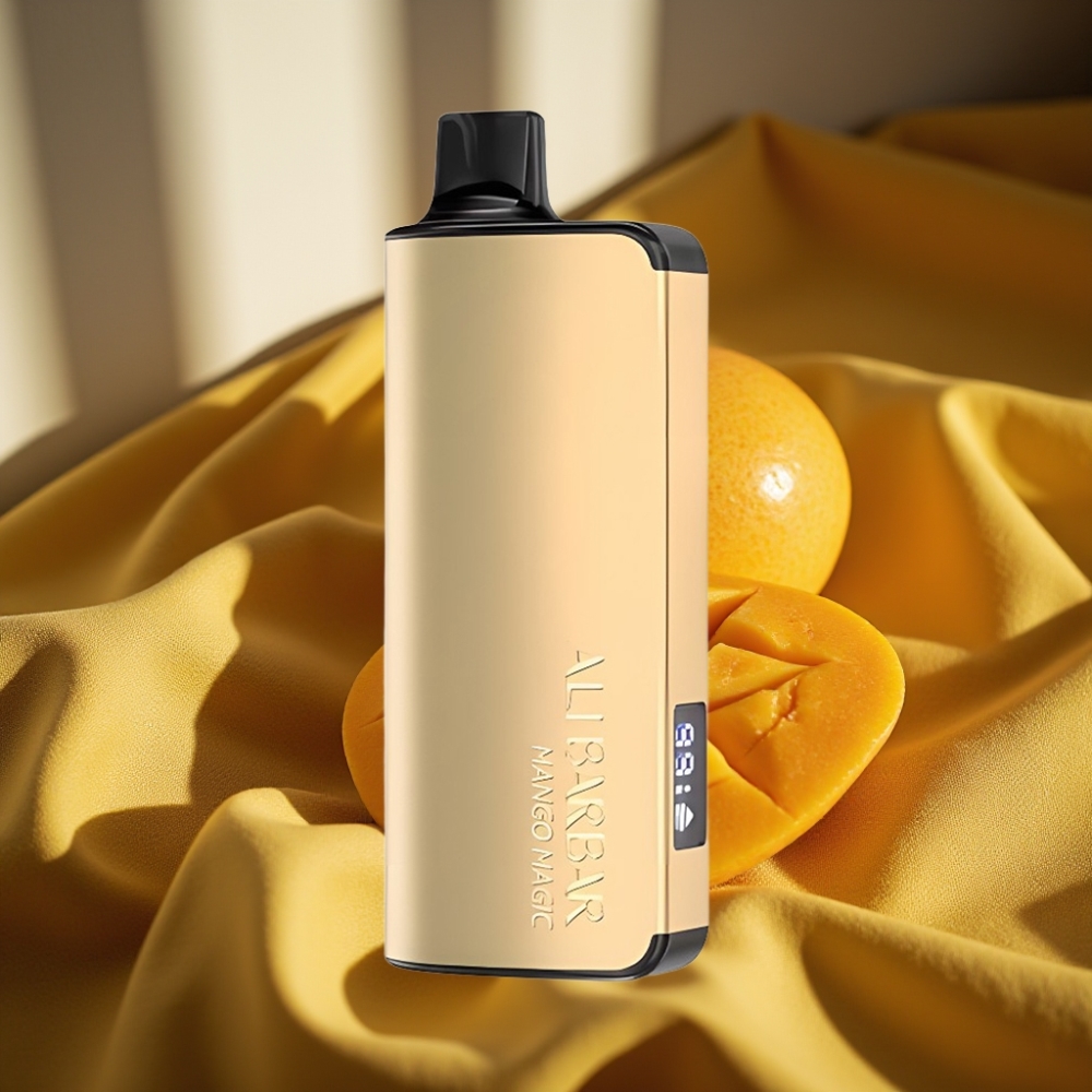 Alibarbar Ingot 9000 Puffs 22ml LED Mango Magic Alibarbar Ingot 9000 Puffs 2350mah Манго Магия