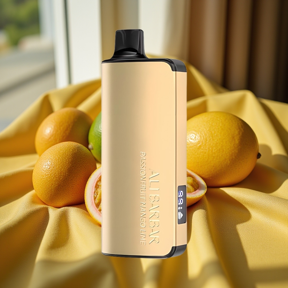 Alibarbar Ingot 9000 Puffs 22ml Passionfruit Mango Lime