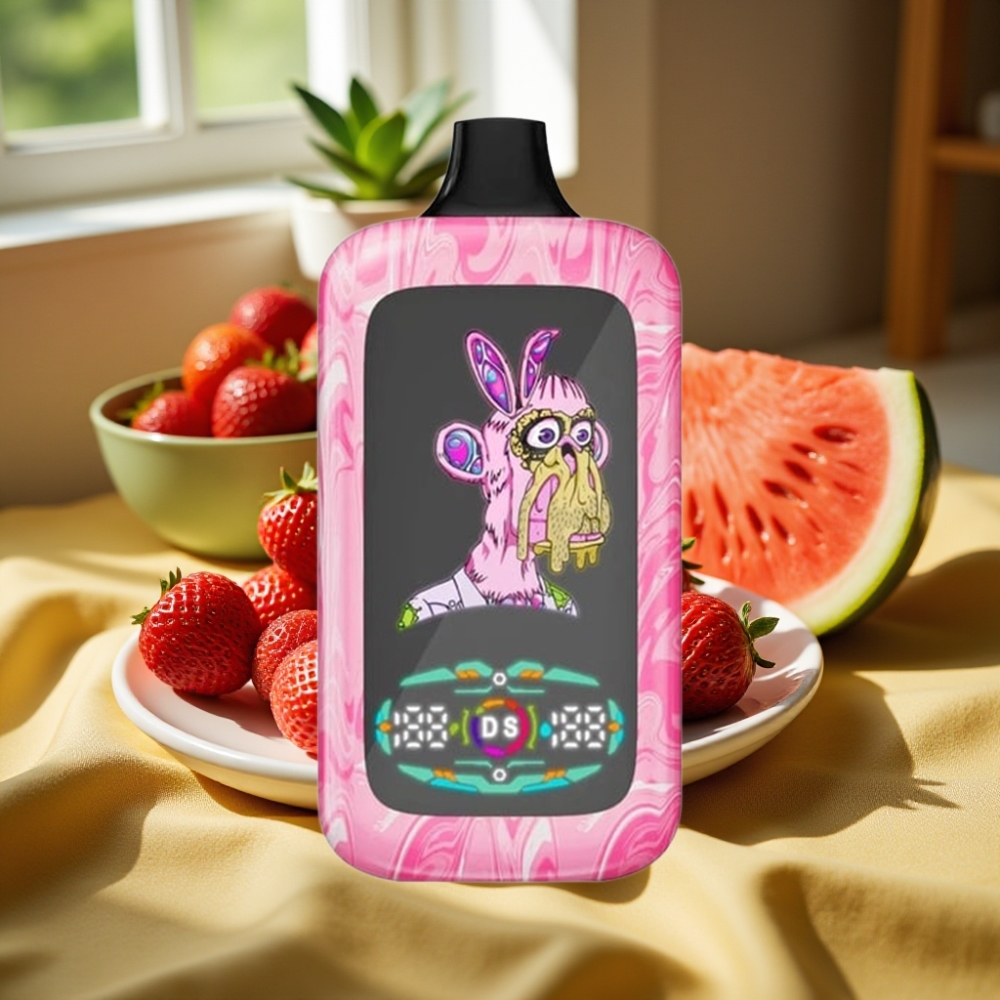Fumot Digital Monkey 40000 Dual Mesh Strawberry Watermelon