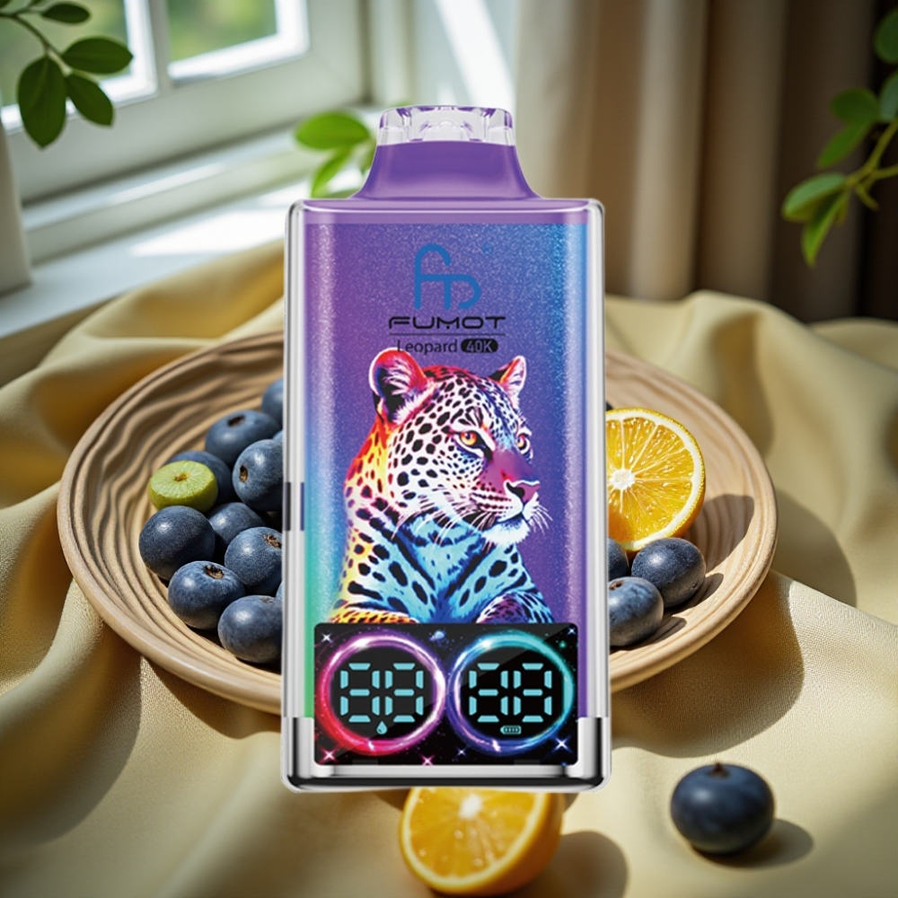 Fumot Leopard 40000 Puffs Dual Mesh Господин Син