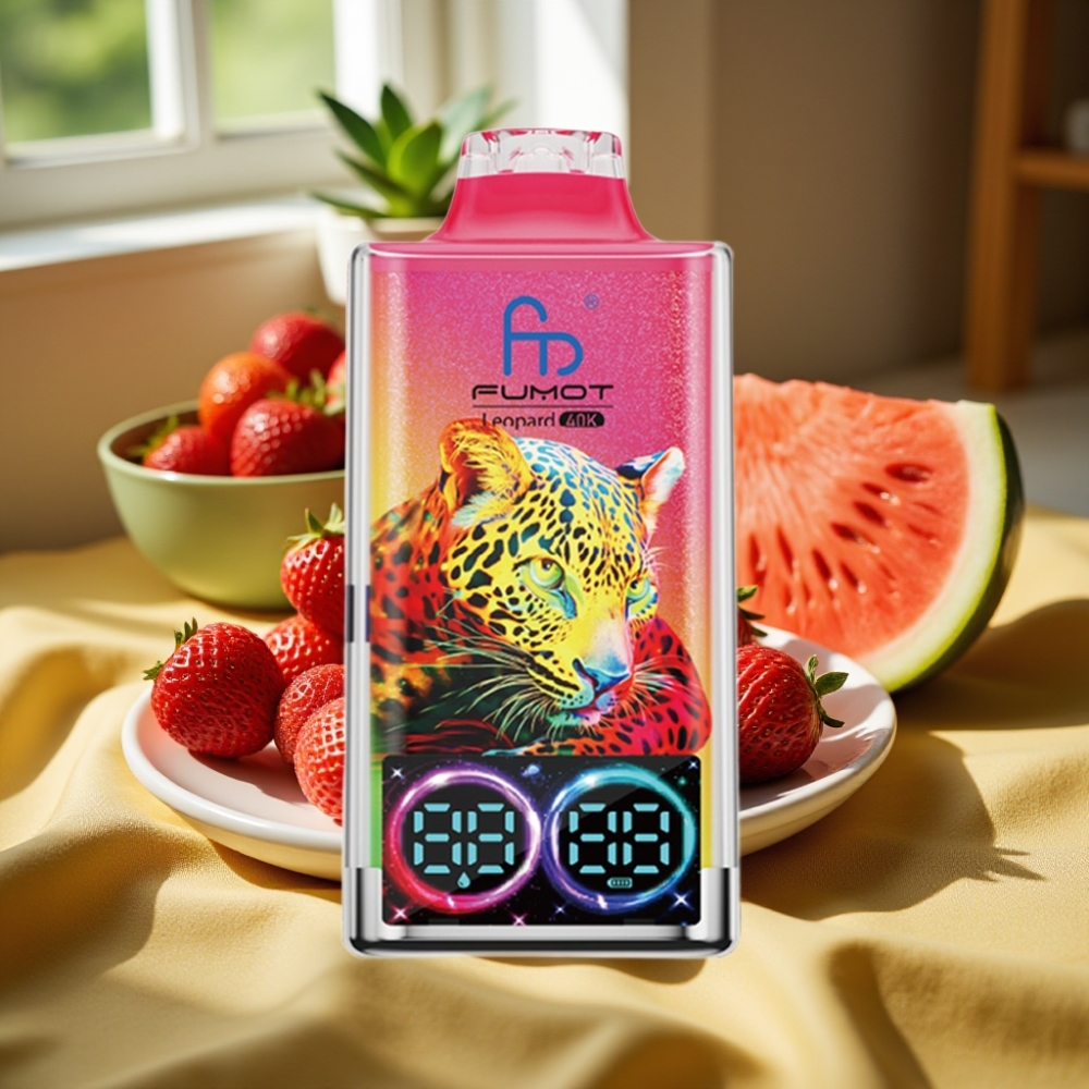 Fumot Leopard 40K Puffs Dual Mesh Ягода Диня