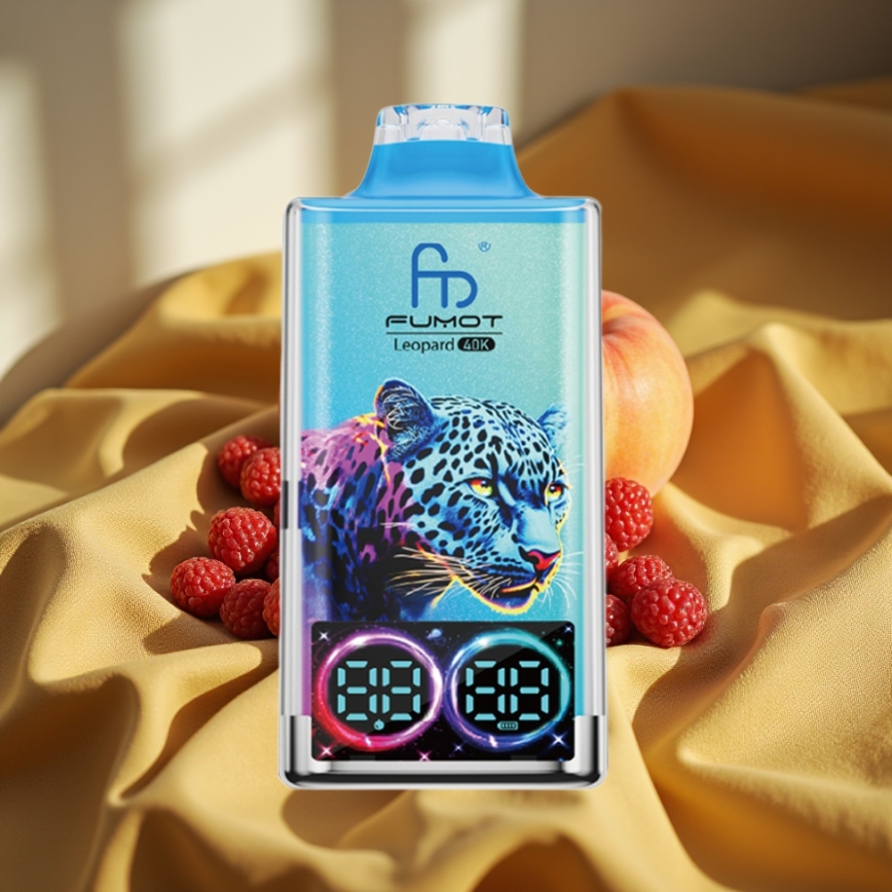 Fumot Leopard 40K Puffs Dual Mesh Peach Ягода Fumot Leopard 40K Puffs Type-C Прах