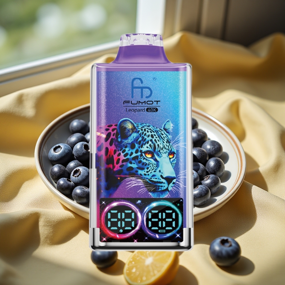 Fumot Leopard 40K Puffs Dual Mesh Type-C Боровинка на Лед