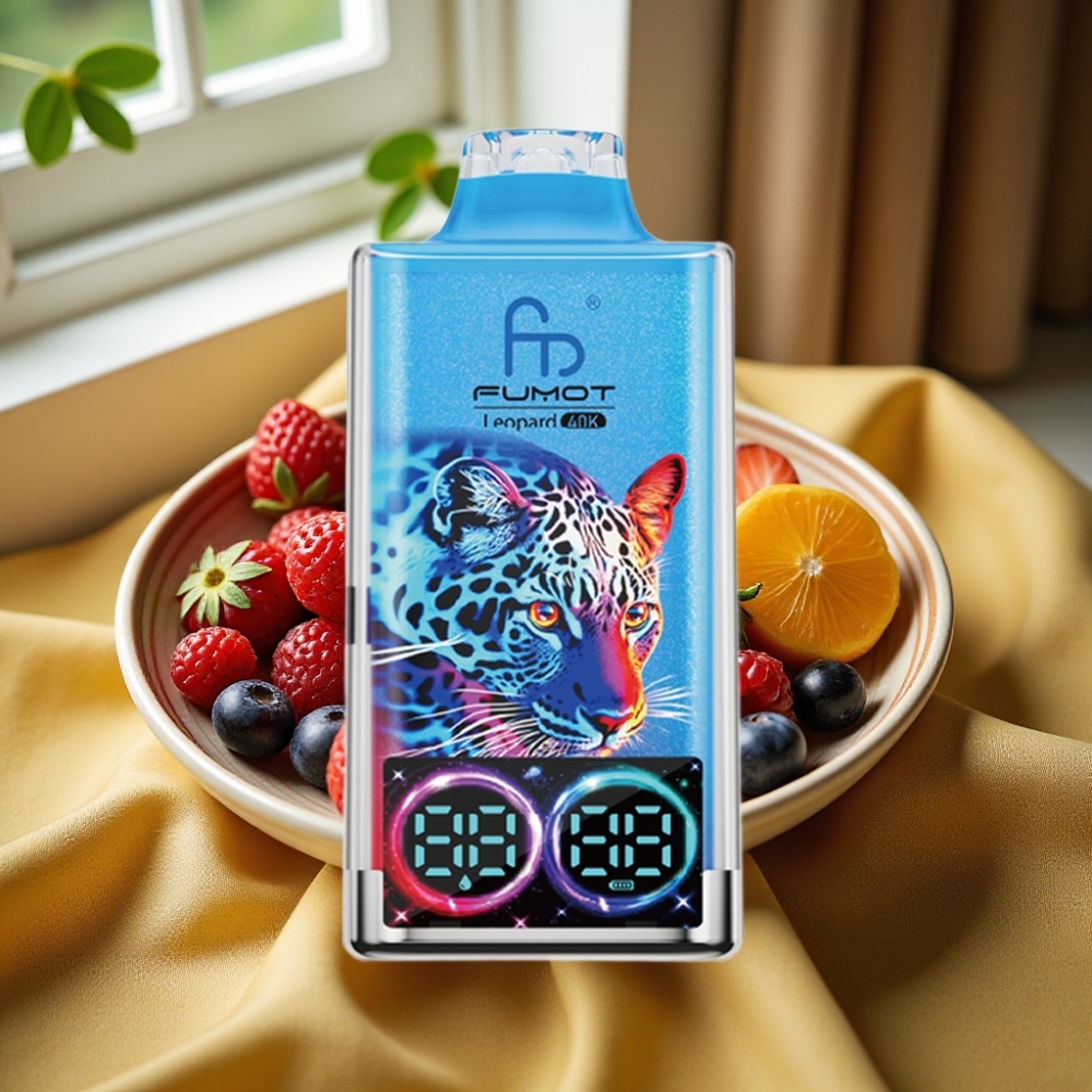 Fumot Leopard 40K Puffs Dual Mesh Смесени Ягоди Type-C