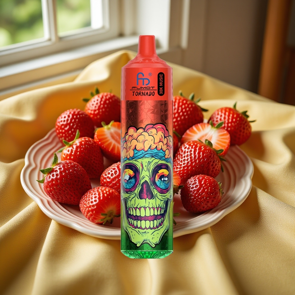 Fumot RandM Tornado 30000 Puffs 30mL 5% Ягоди Стробери Айс