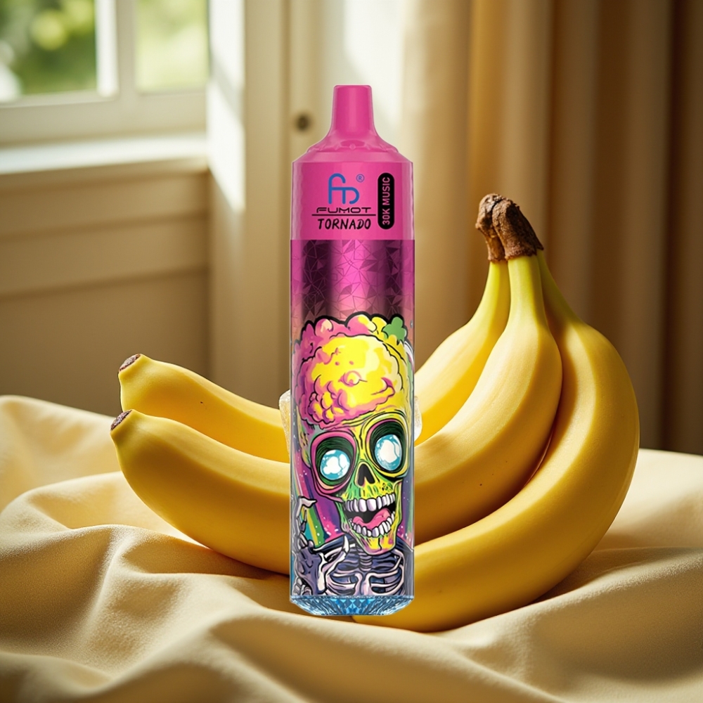 Fumot RandM Tornado 30000 Puffs 30mL Бананов Лед