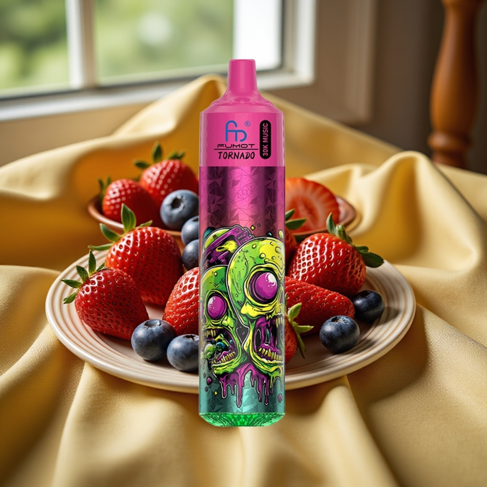 Fumot RandM Tornado 30000 Puffs 30mL LED ягода ягода
