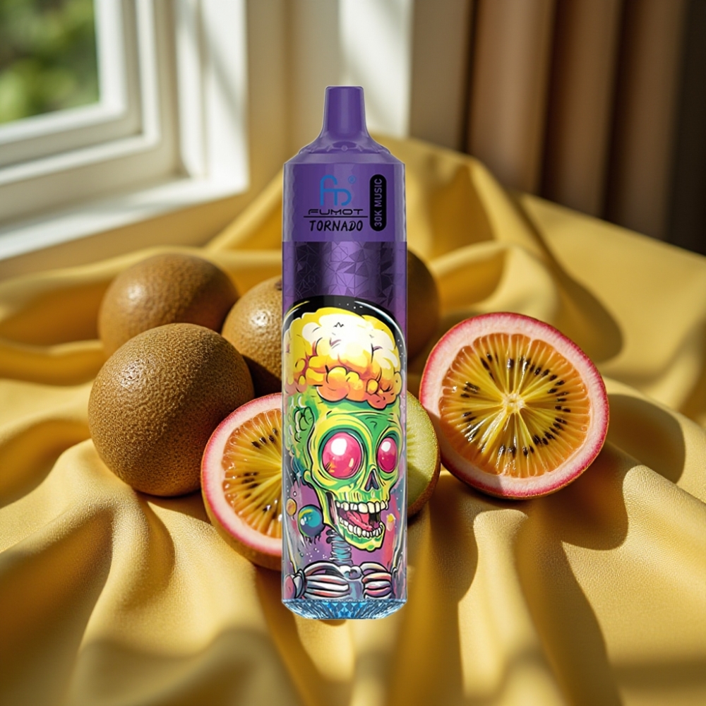 Fumot RandM Tornado 30000 Puffs 30mL LED киви пасифлора гуава