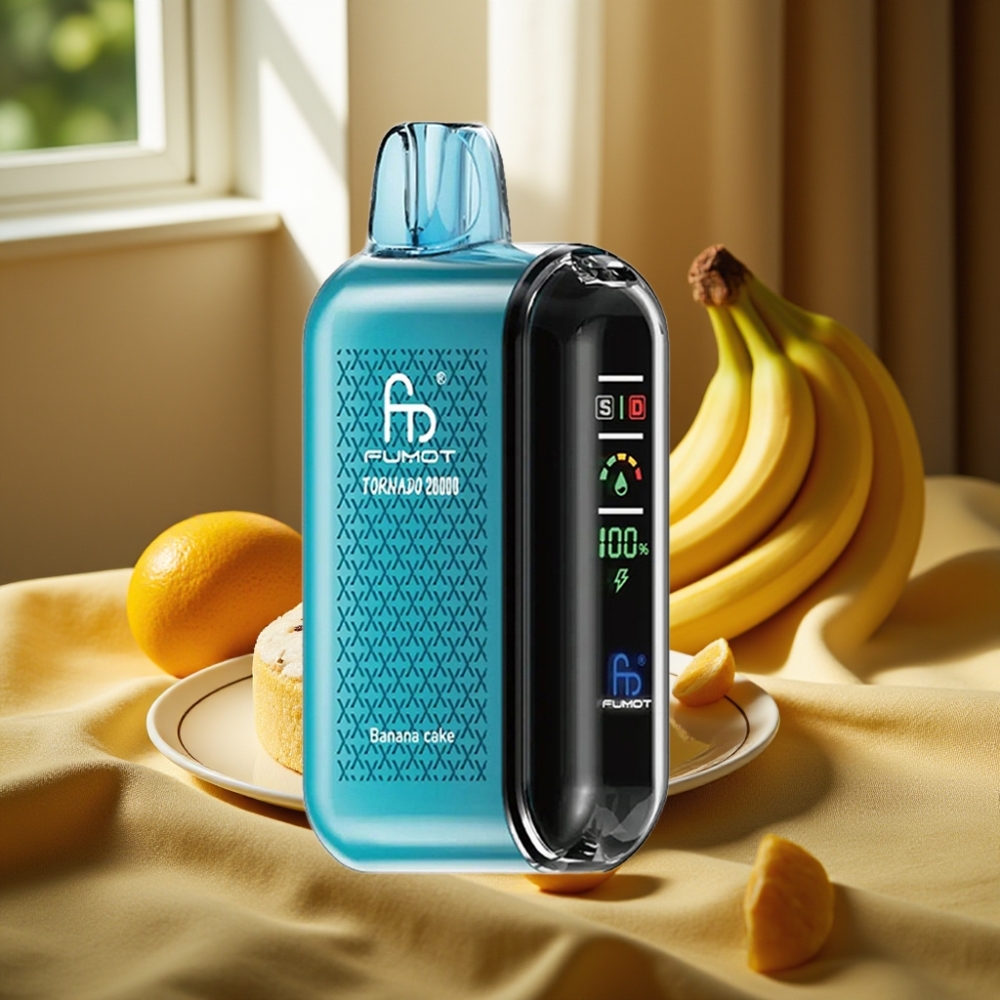 Fumot Tornado 20000 Puffs Dual Mesh Banana Cake