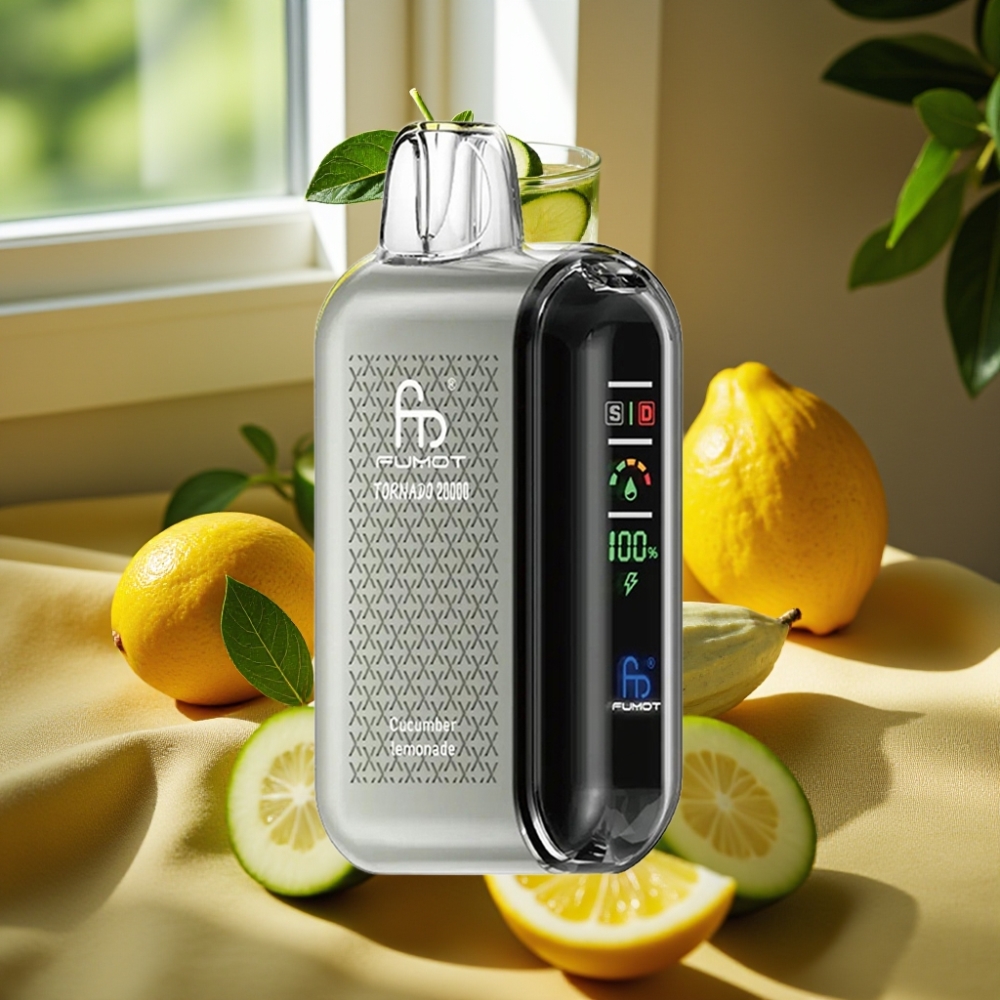 Fumot Tornado 20000 Puffs Dual Mesh Cucumber Лимонада