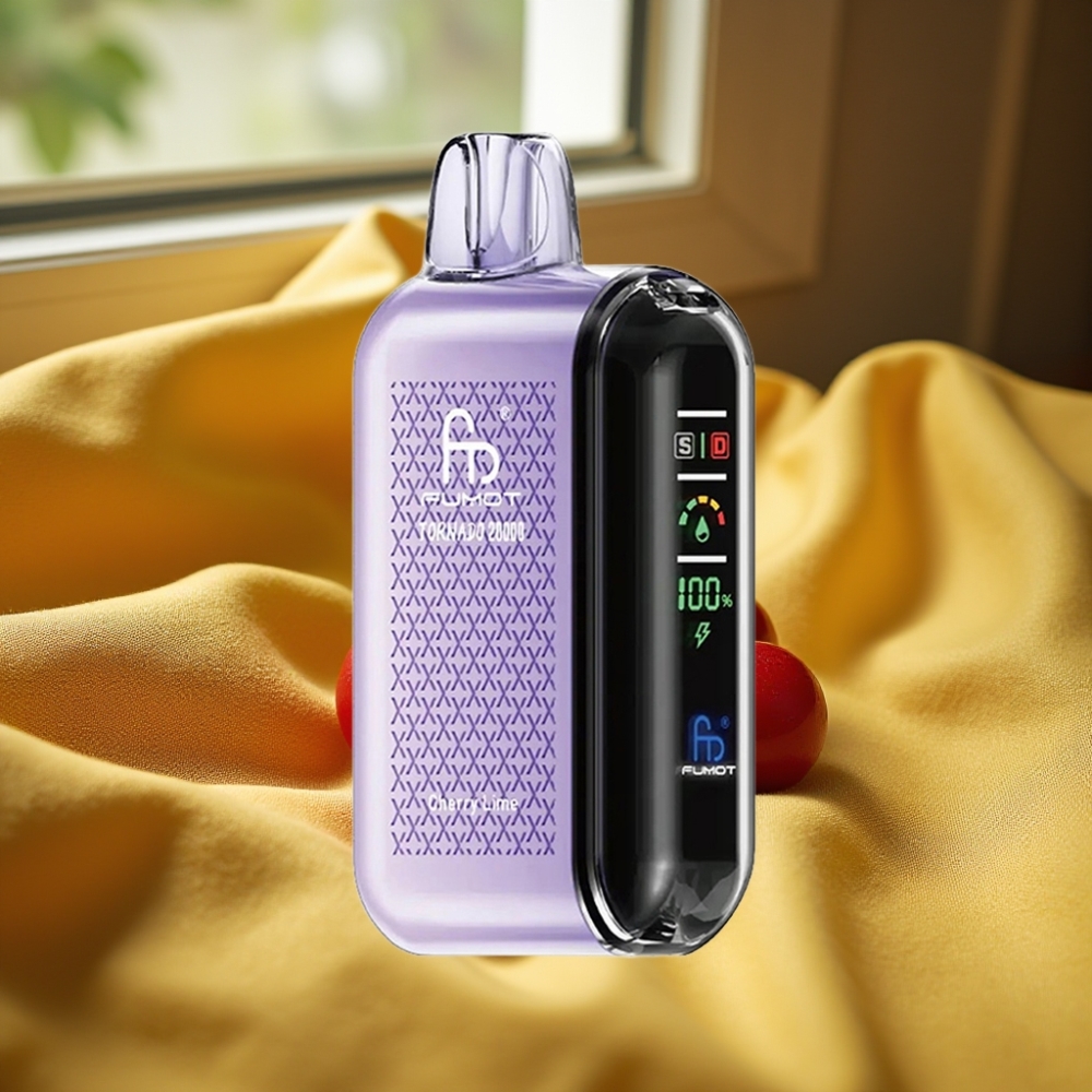 Fumot Tornado 20000 Puffs Dual Mesh Череша Лайм