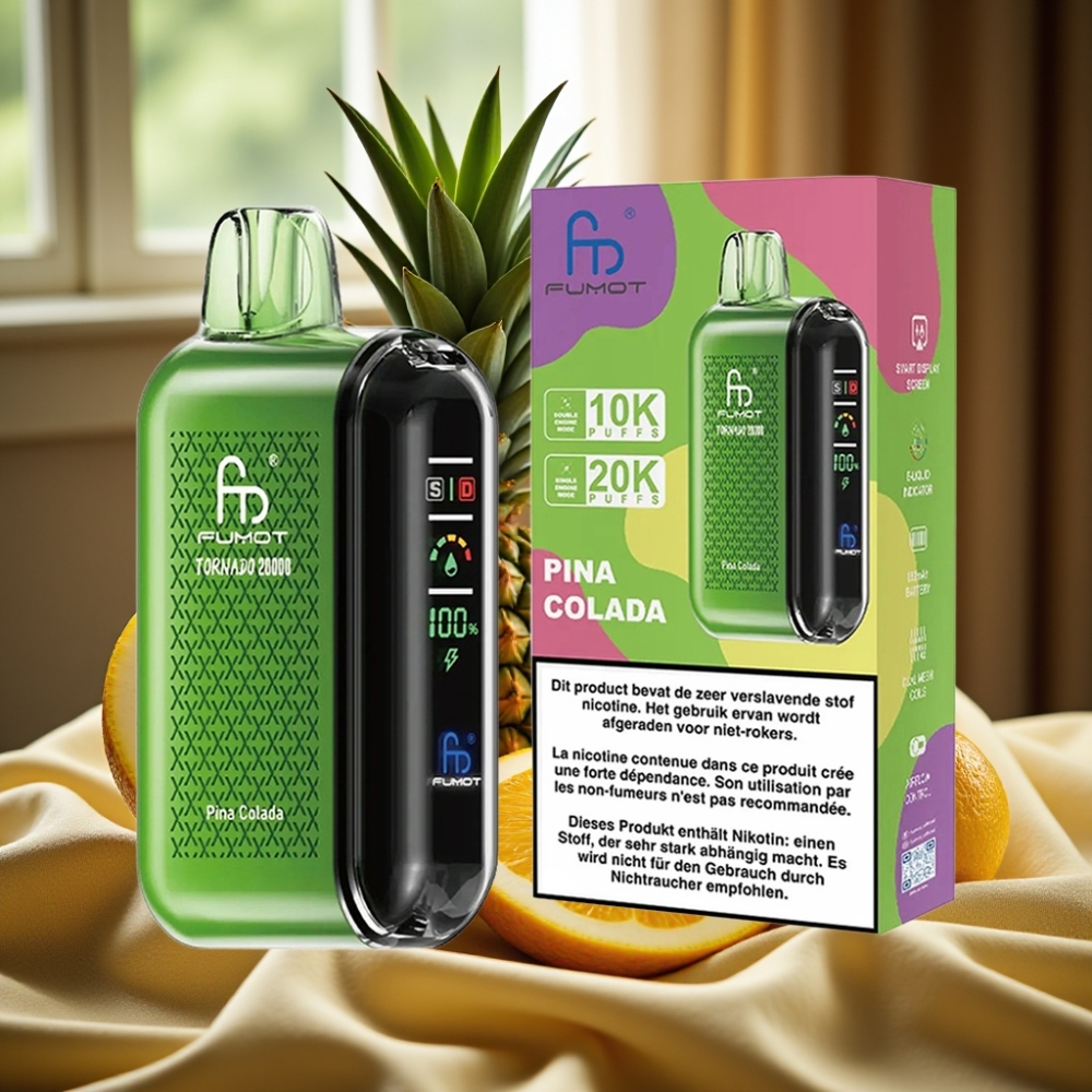 Fumot Tornado 20000 Puffs Dual Mesh Pina Kolada
