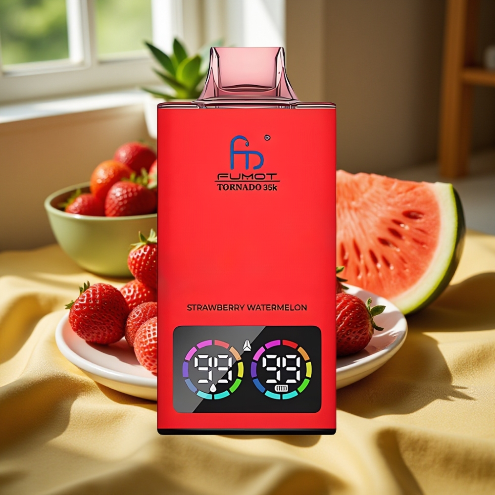 Fumot Tornado 35000 Dual Mesh Coil Ягода Диня Fumot Tornado 35K USB-C Ягода Диня