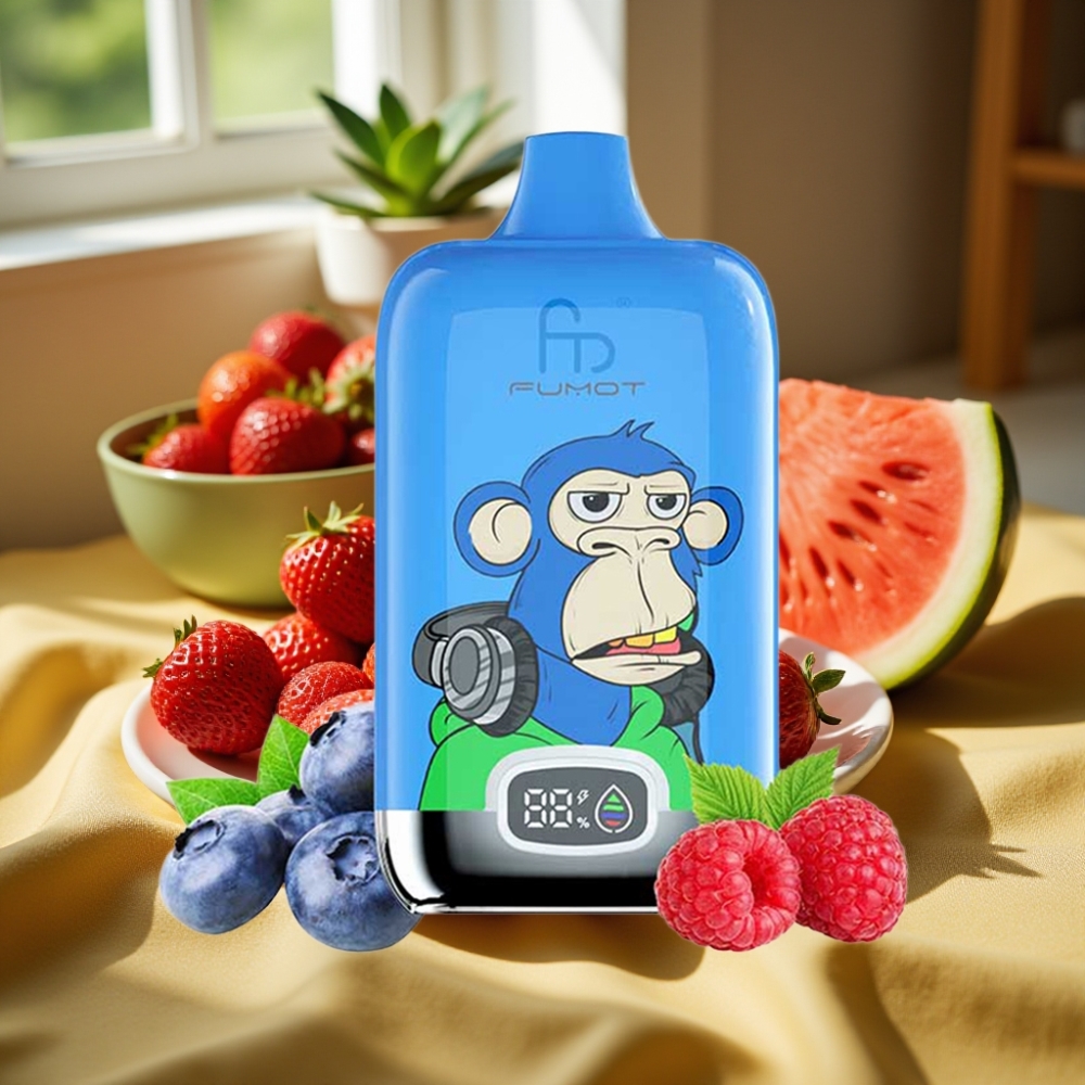 Fumot Tornado Digital Box 12000 Puffs 20ml Ягода Диня 550mAh