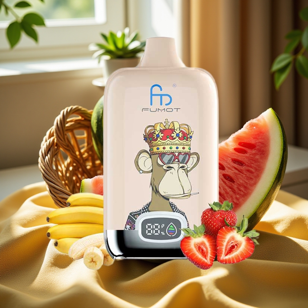 Fumot Tornado Digital Box 12000 Puffs 20ml Воден Диня Лед