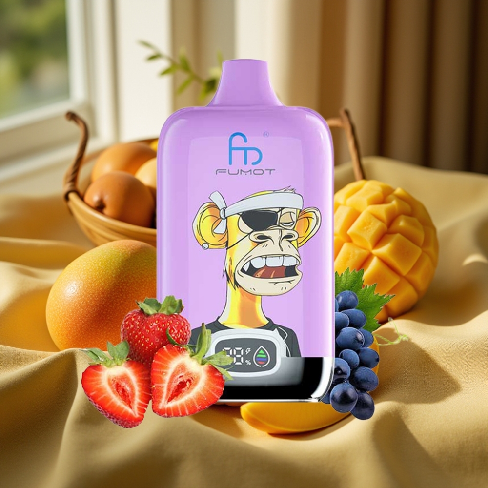 Fumot Tornado Digital Box 12000 Puffs 20ml Mango На Лед
