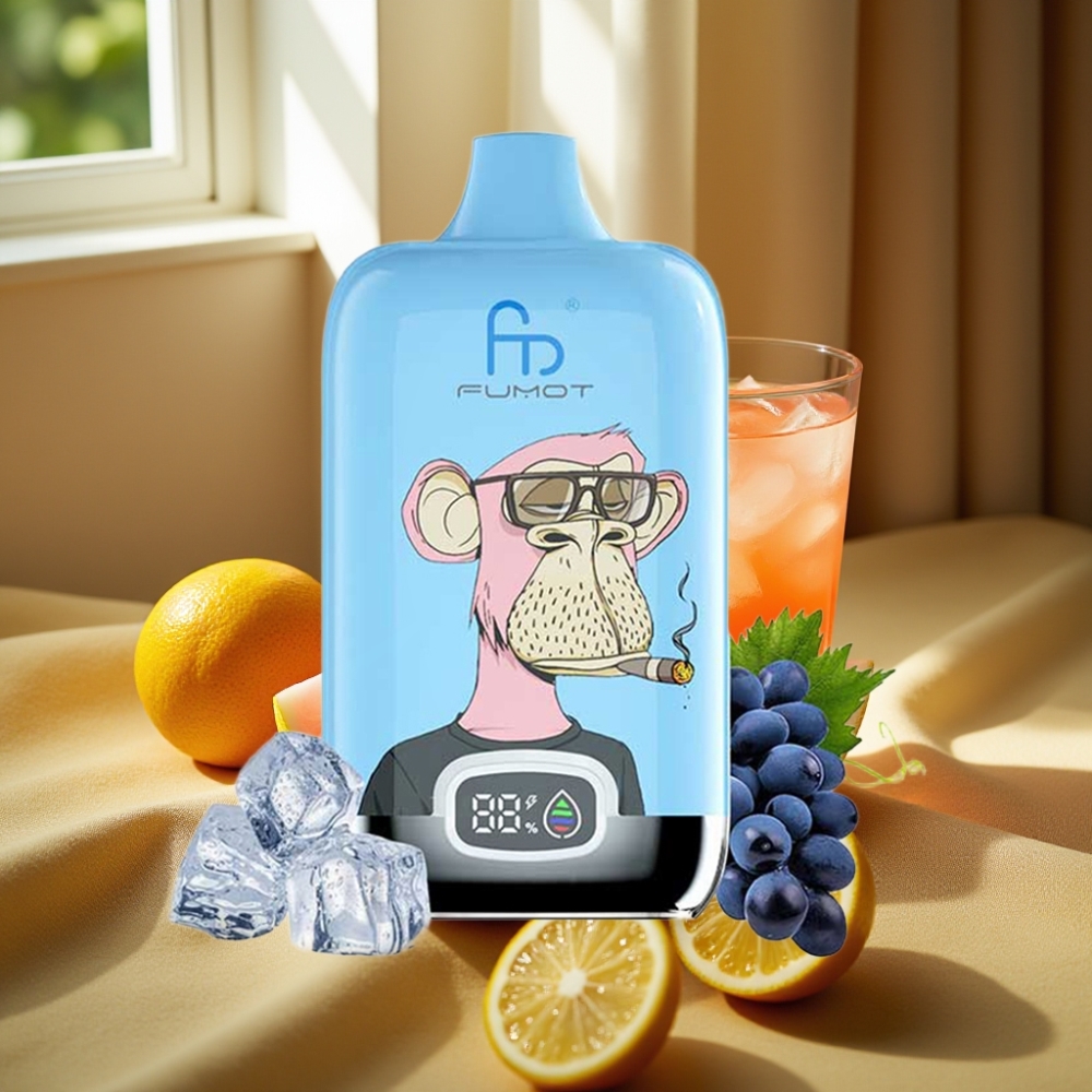 Fumot Tornado Digital Box 12000 Puffs 20ml Pink Lemonade Fumot Tornado Digital Box 12000 Puffs Mesh Coil