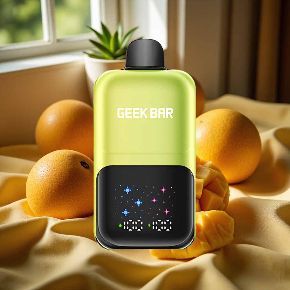 GEEK BAR 2GO Серия Two 50000 Пуфове Мексико Мангов Лед 20ml Dual Tanks