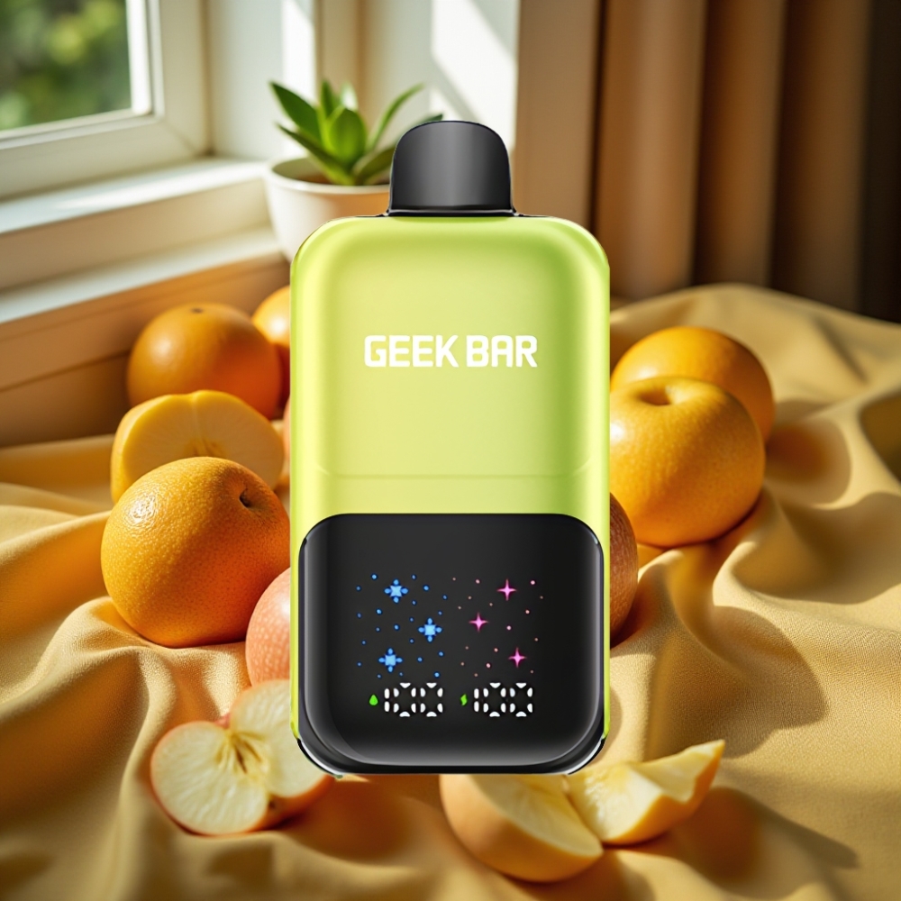 GEEK BAR 2GO Серия Two 50000 Пуфове Сour Apple Ice 20ml Двойни Резервоари