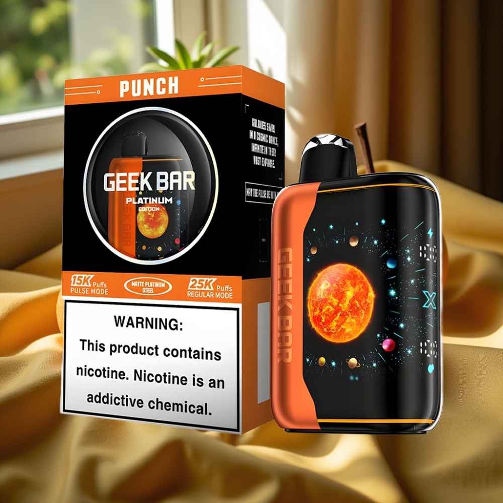GEEK BAR Platinum Edition 25000 Пушки USB-Type C зареждане Punch