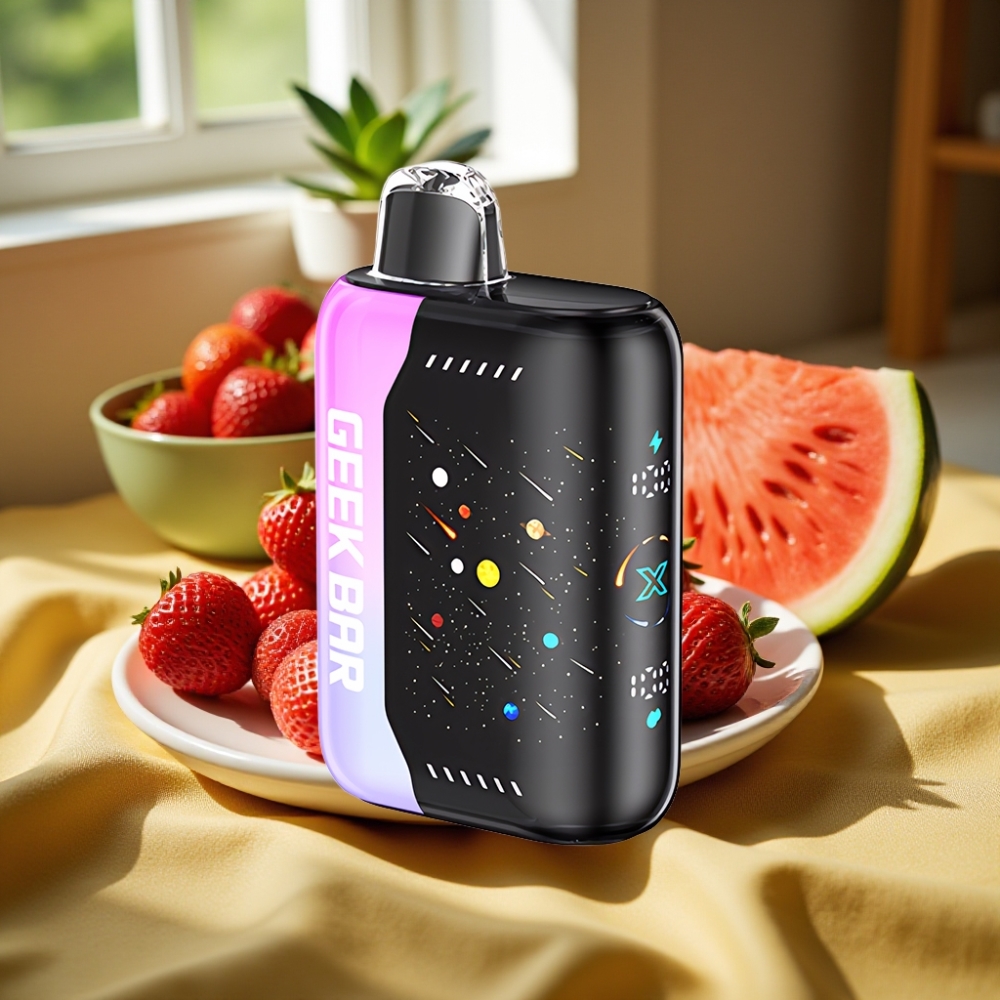 GEEK BAR Pulse X 42K Puffs Meteor Edition Ягода Диня с Dual Mesh Coil