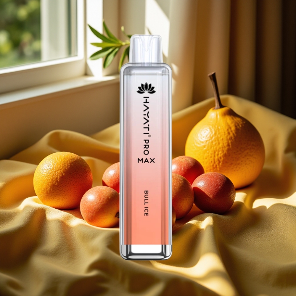 Hayati Pro Max 4000 Пуфове Disposable Vape Биков Лед 1400mAh