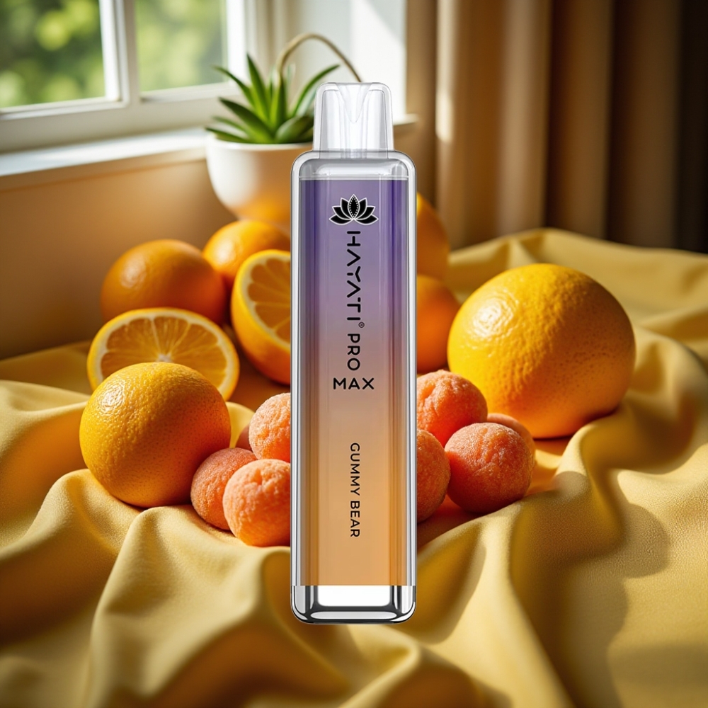Hayati Pro Max 4000 Puffs Disposable Vape Желатинена Мечка 1400mAh