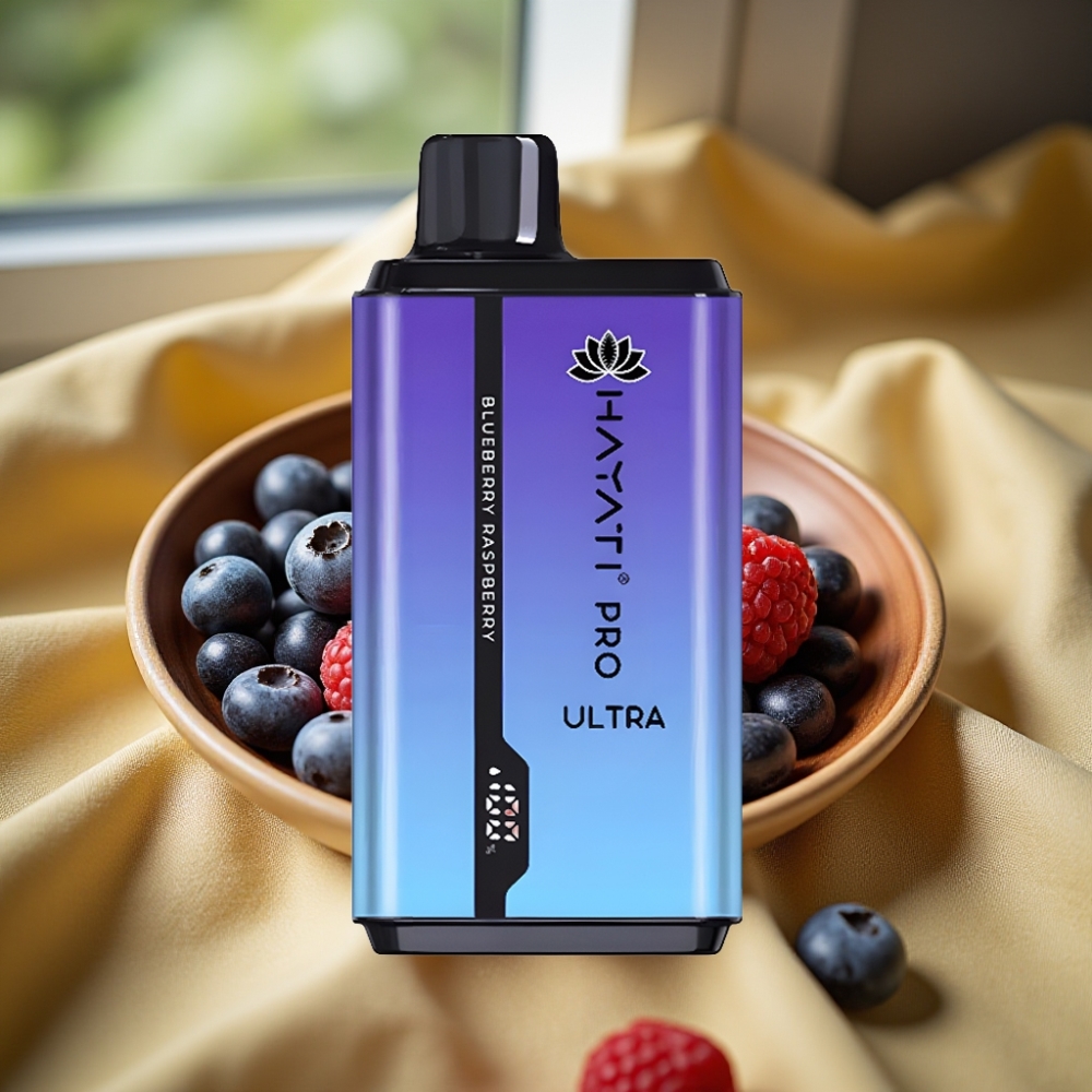 Hayati Pro Ultra 15000 Пуфса Батерия 850mAh Боровинка Малина