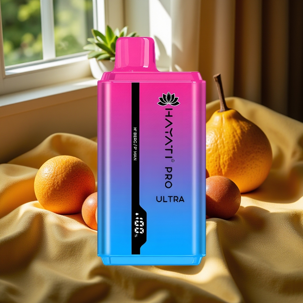 Hayati Pro Ultra 15000 Пуфса 850mAh Бергамово Портокал