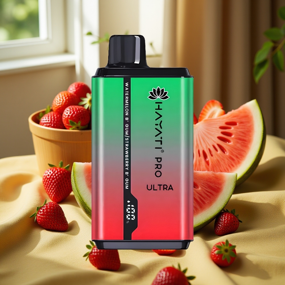 Hayati Pro Ultra 15000 Puffs 850mAh диня дъвка ягода дъвка