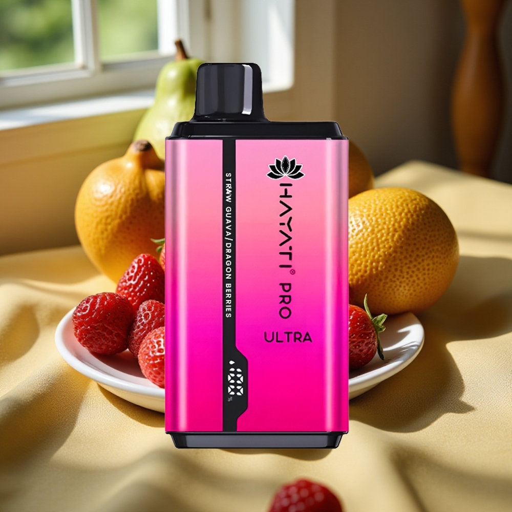 Hayati Pro Ultra 15000 Puffs 850mAh Ягоди Дракон Гуава Строубери