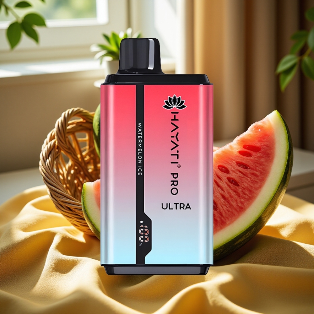 Hayati Pro Ultra 15000 Puffs 850mAh Диня Лед