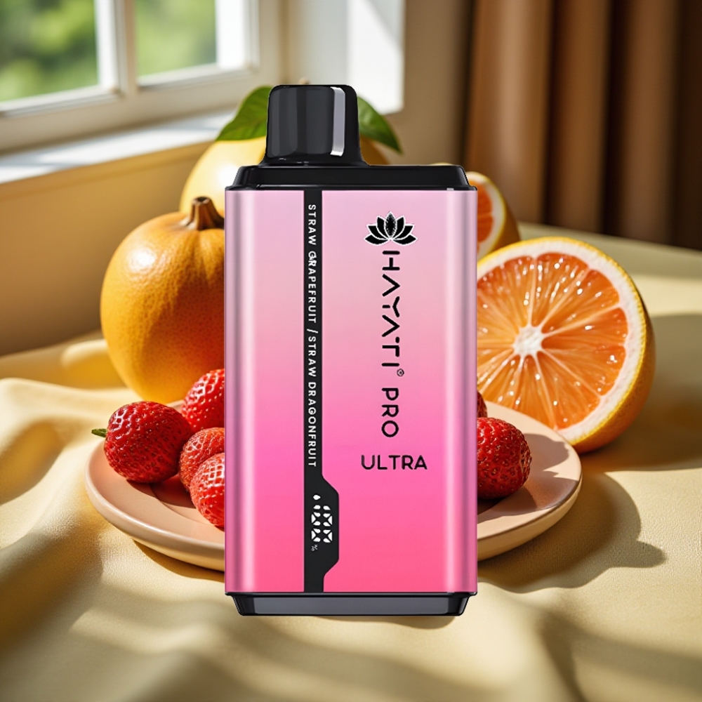Hayati Pro Ultra 15000 Puffs 850mAh Ягода Грейпфрут Ягода Драконов плод