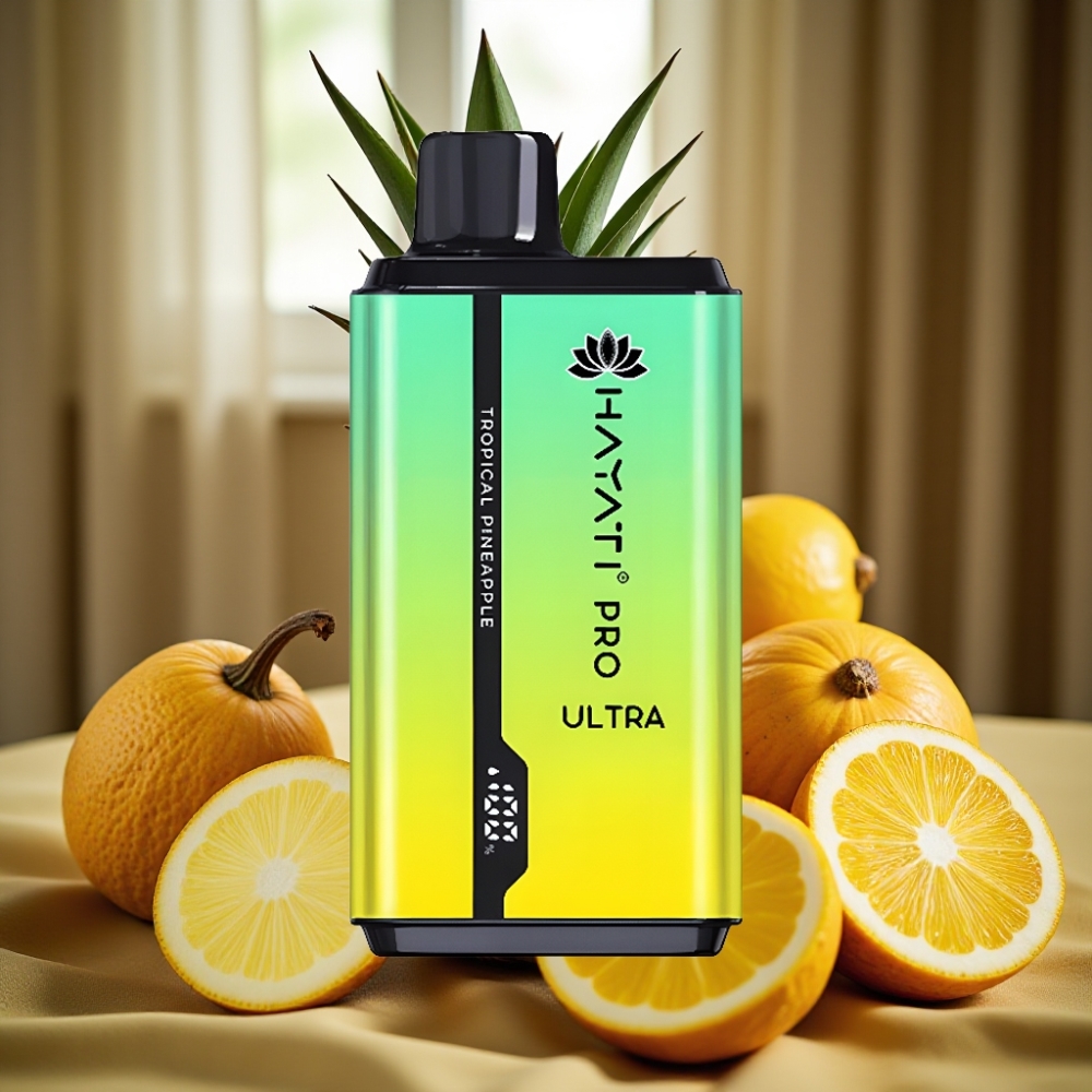 Hayati Pro Ultra 15000 Puffs Tropical Ананас 2×12ml