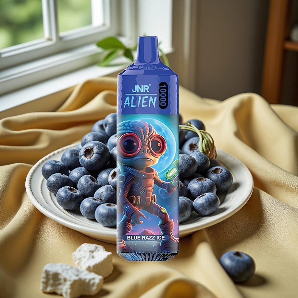 JNR Alien 10000 Puffs 850mAh Blue raz лед