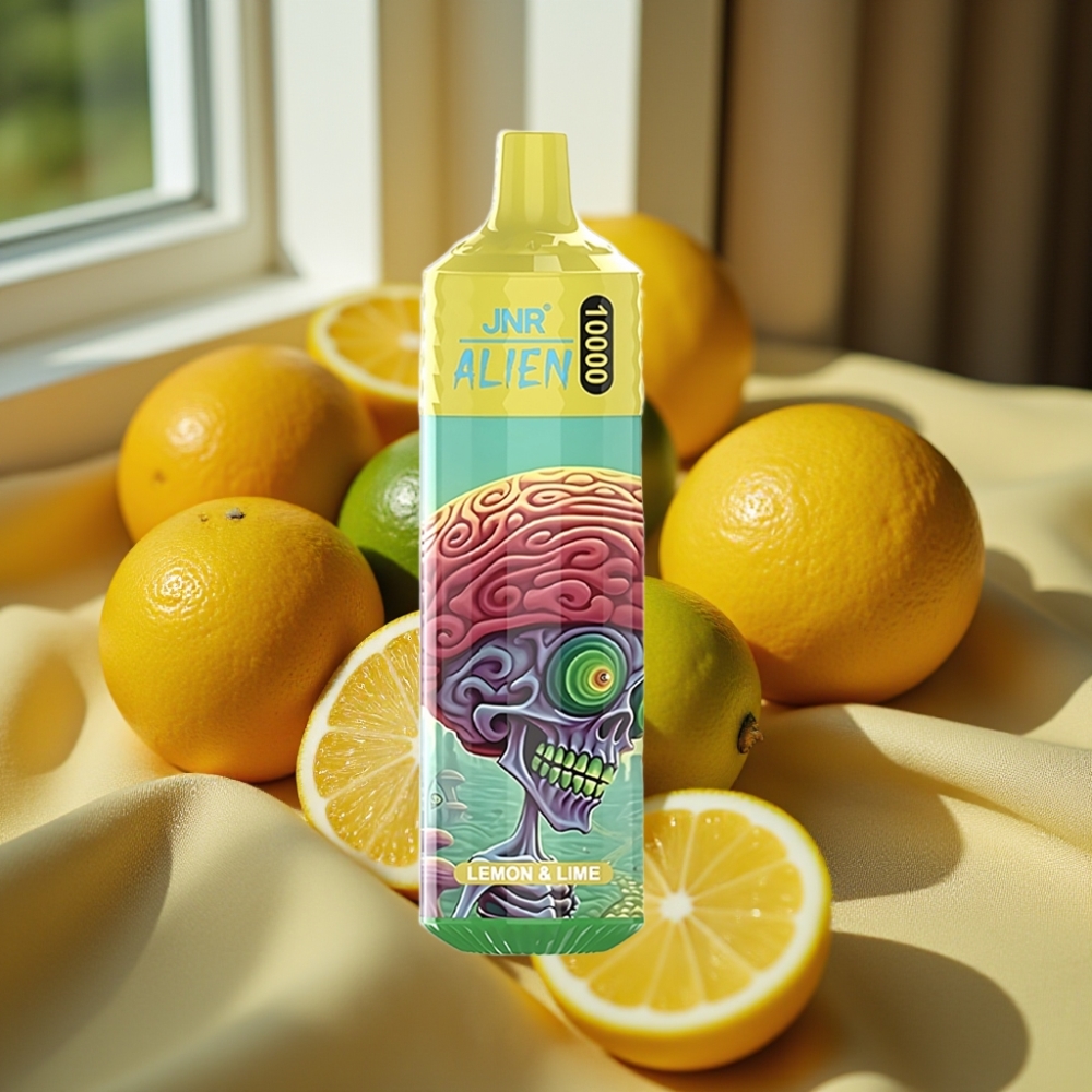 JNR Alien 10000 Puffs 850mAh Лимон & Лайм
