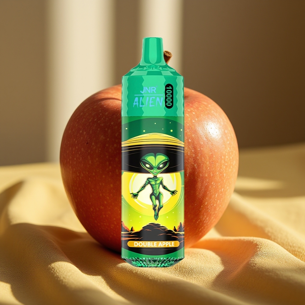 JNR Alien 10000 Puffs 850mAh Двойна Ябълка