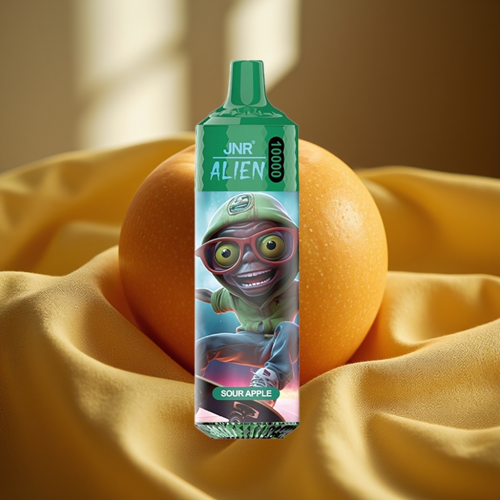 JNR Alien 10000 Puffs 850mAh Кисела Ябълка