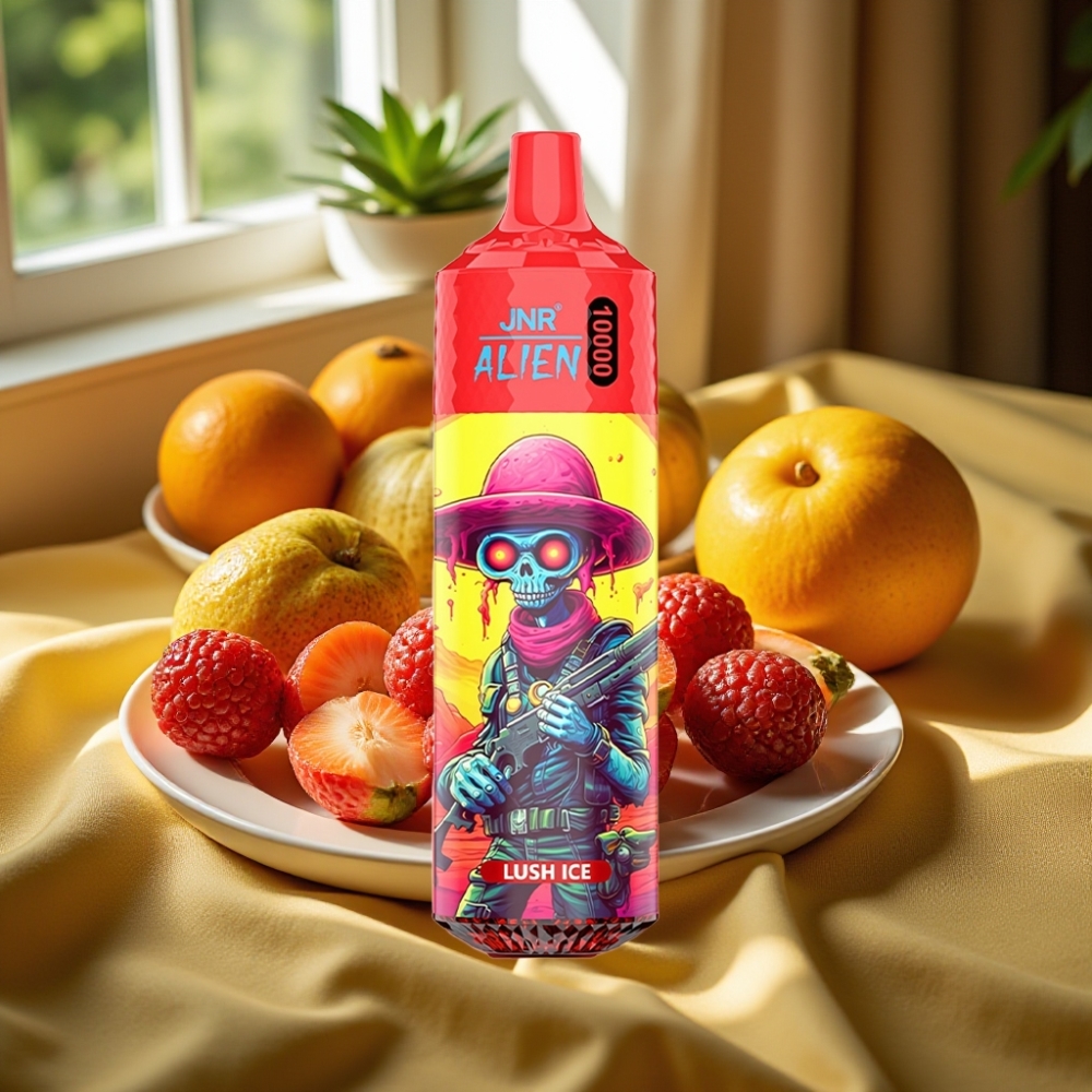 JNR Alien 10000 Puffs 850mAh LED Ледов аромат