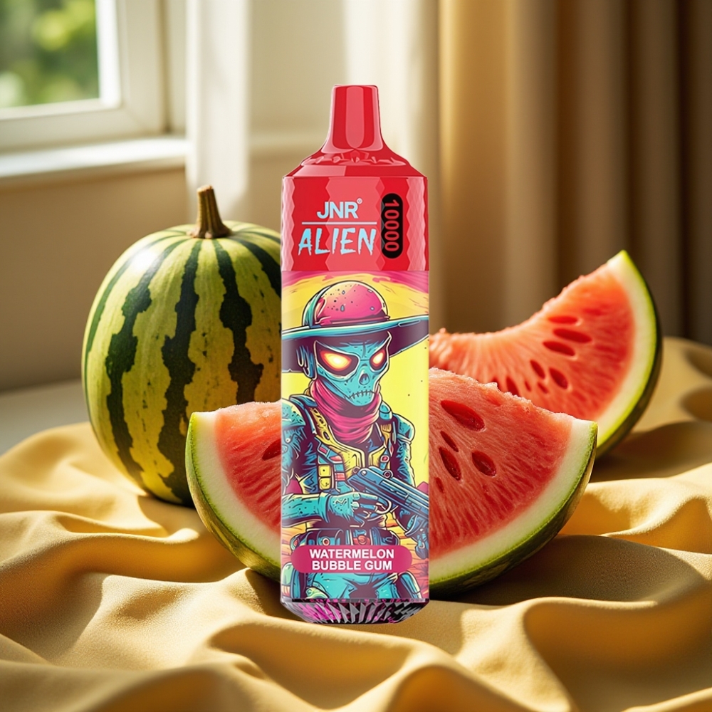 JNR Alien 10000 Puffs 850mAh RGB Диня Дъвка
