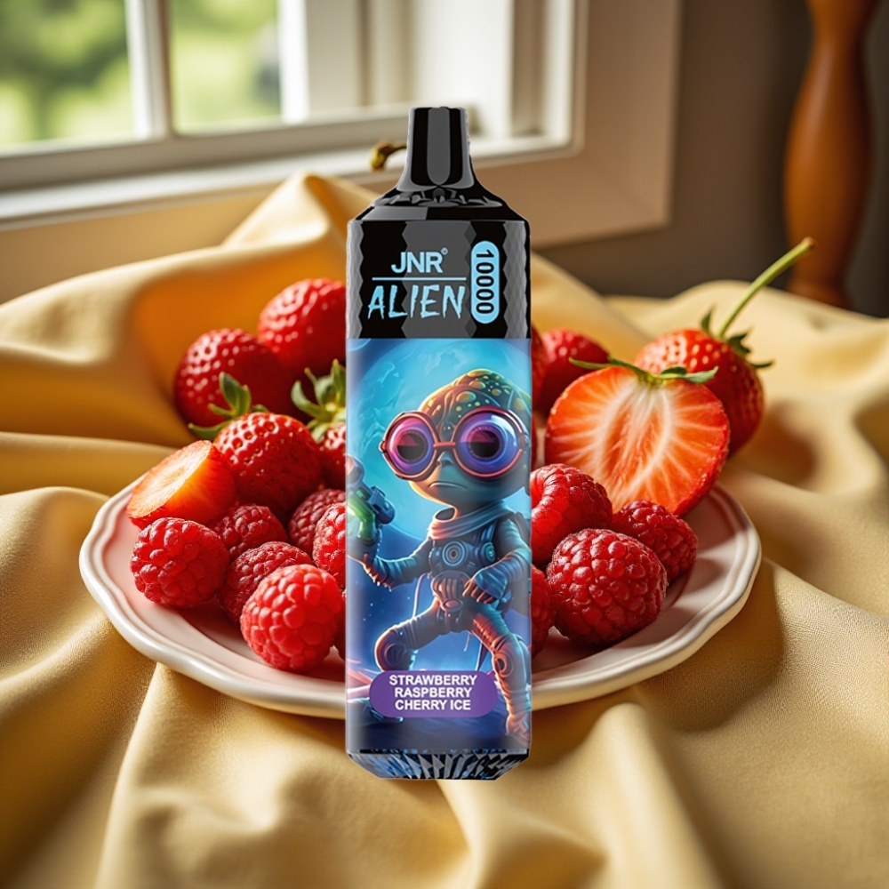 JNR Alien 10000 Puffs 850mAh RGB ягоди лед