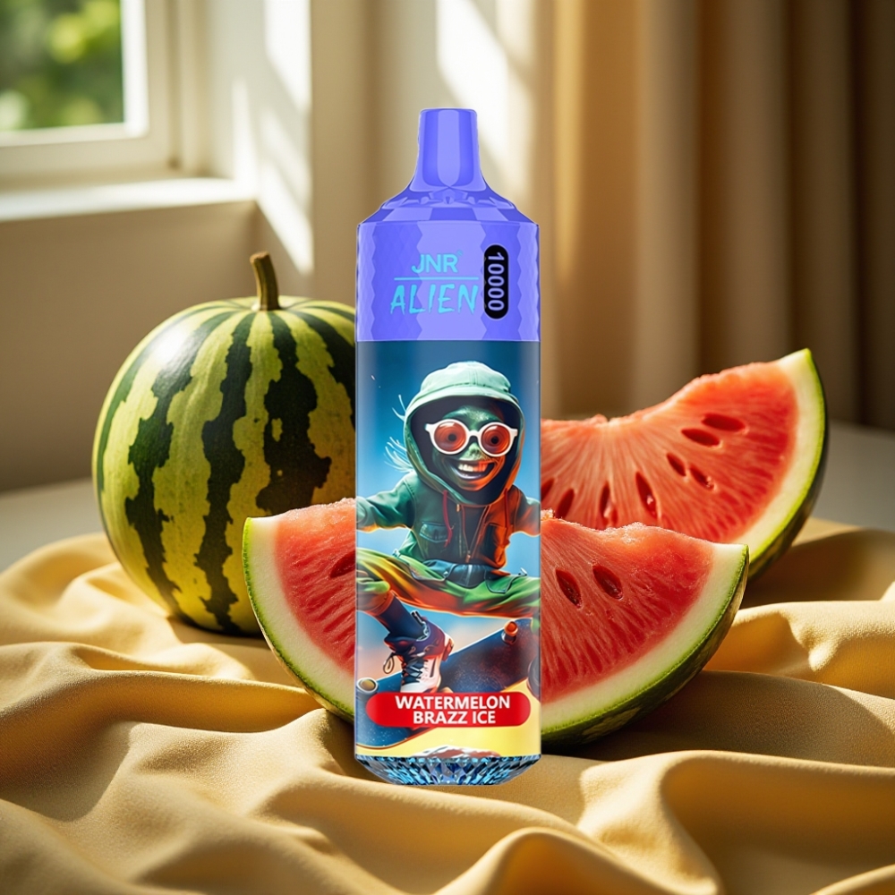 JNR Alien 10000 Puffs 850mAh Watermelon Brazz Ice